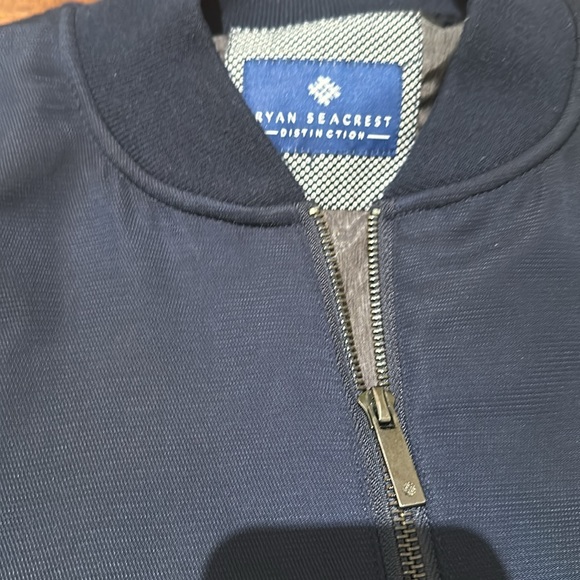 Lightweight Navy bomber jacket | Small | Ryan Seacrest - Picture 2 of 2